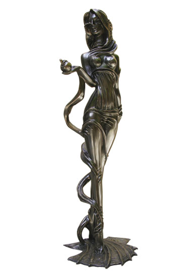 sculpture Apple of Paris by Igor Grechanyk