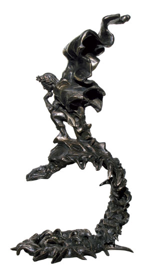 sculpture Dante by Igor Grechanyk