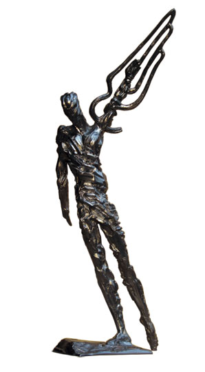 sculpture Icarus by Igor Grechanyk