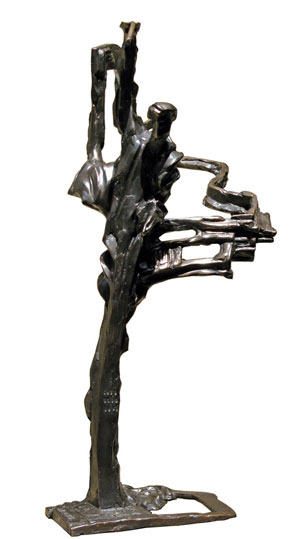 sculpture Music over New York by Igor Grechanyk