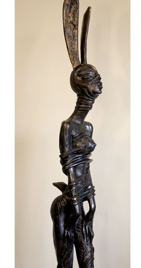 sculpture Night Season by Igor Grechanyk