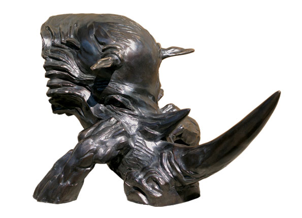 sculpture Rhino-Dreamer by Igor Grechanyk