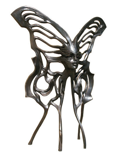 sculpture Wings of Inspiration by Igor Grechanyk